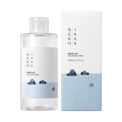 Round Lab 1025 Dokdo Toner Soothe Skin Mineral Rich Sea Water Skin 200ml NEW