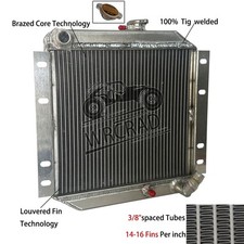 Replacement Radiator Fit Massey Ferguson 1010 Mf 1010 Model Tractor Aluminum