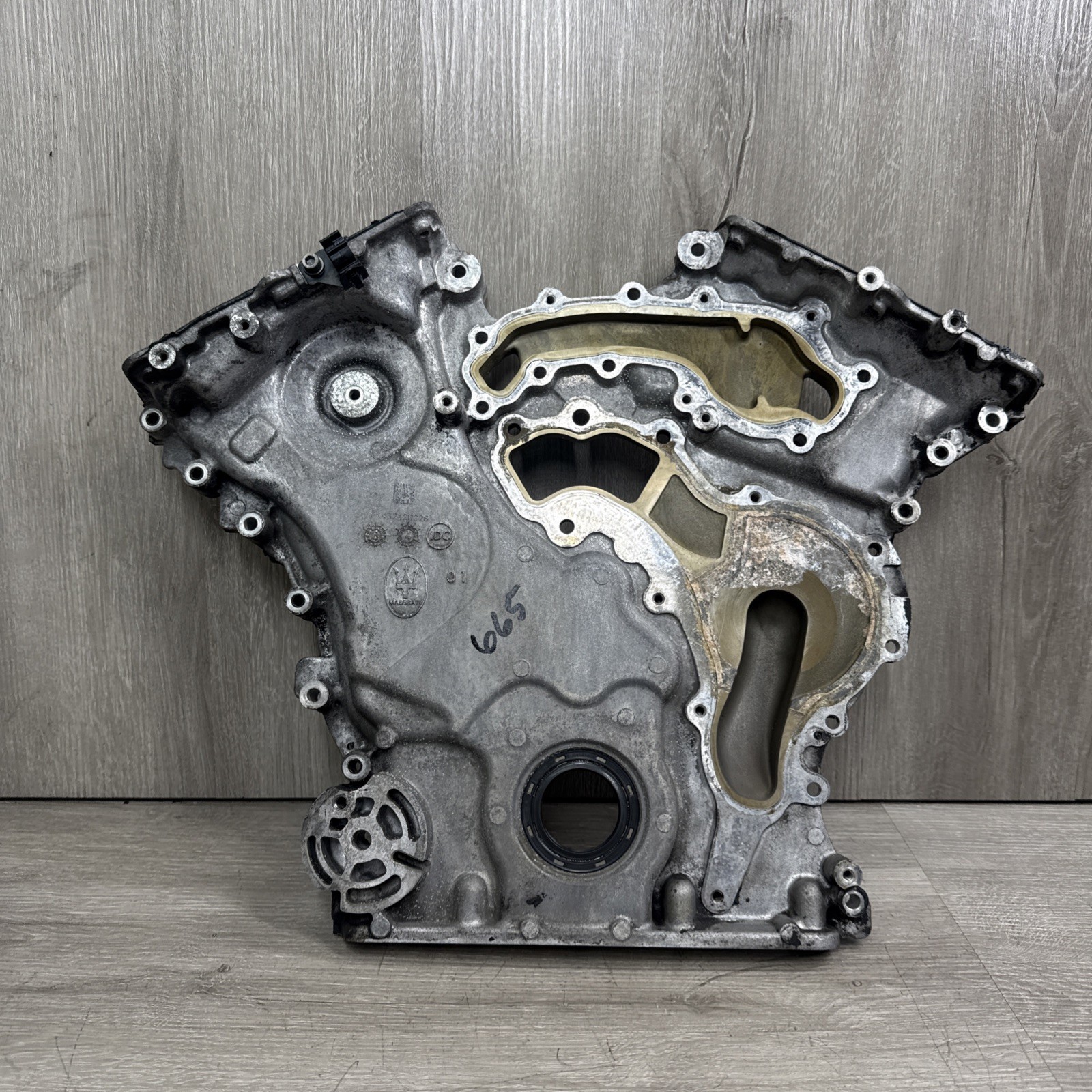 ✅ 2014-2017 MASERATI GHIBLI 3.0L V6 ENGINE MOTOR TIMING CHAIN COVER PLATE