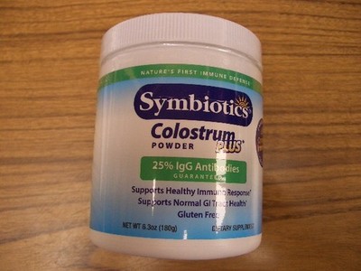 Symbiotic Colostrum Plus Powder Immune Defense Dietary Supplement 6.3oz Exp10/27
