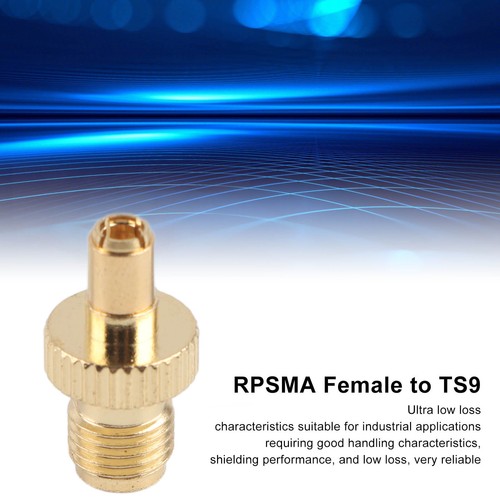 10x Female To TS9 Adapter Male Plug Jack Connector Antenna Coax Cable Converter♫ - Picture 10 of 12