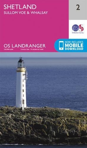 Shetland - Sullom Voe & Whalsay by Ordnance Survey - - Image 4
