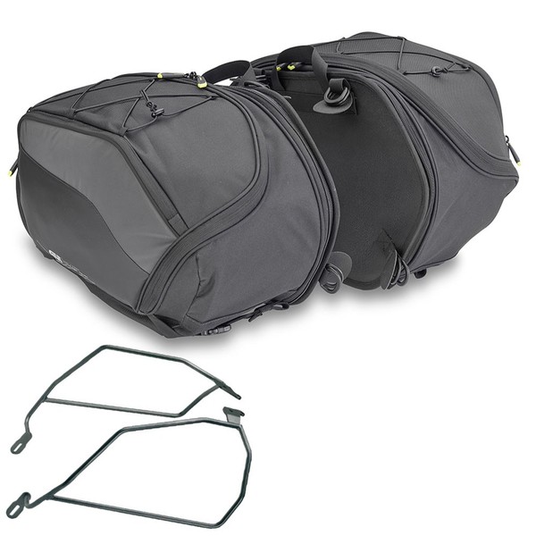 Givi Seitenkoffer 30L EA127B + TräGer Honda Cb 750 Hornet 2023-2025 Schwarz-image