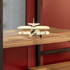  Vintage Iron Aircraft Model Vintage Airplane Metal Plane Ornament Plane Model