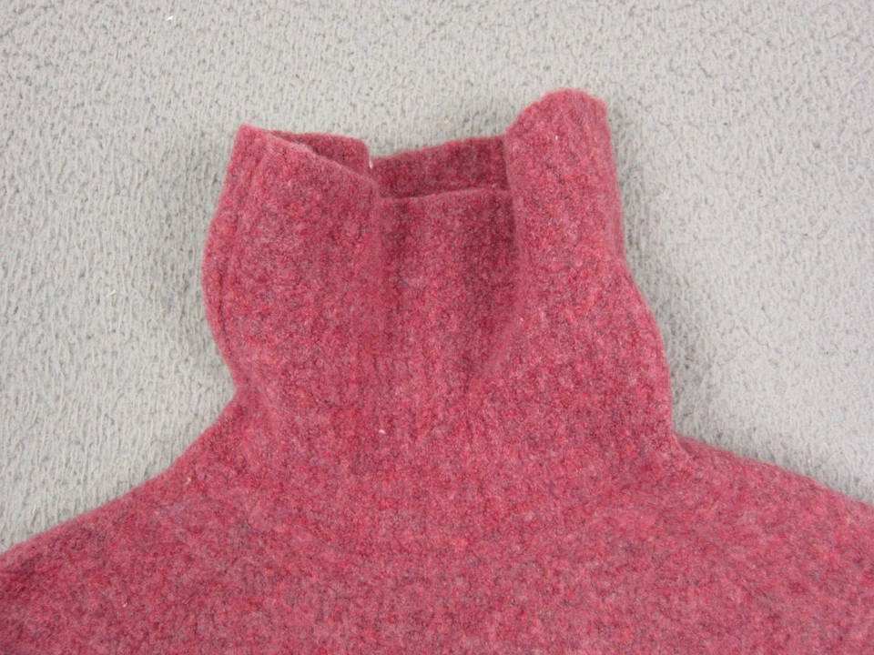 Suéter vintage Field Gear para mujer rosa mediano cuello alto lana damas Australia Foto 3 de 4