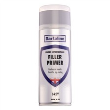 Bartoline Filler Primer Quick Drying Plastic Metal Wood Adhesion Grey 13.53oz Bartoline Filler Primer Quick Drying Plastic Metal Wood Adhesion Grey 13.53oz