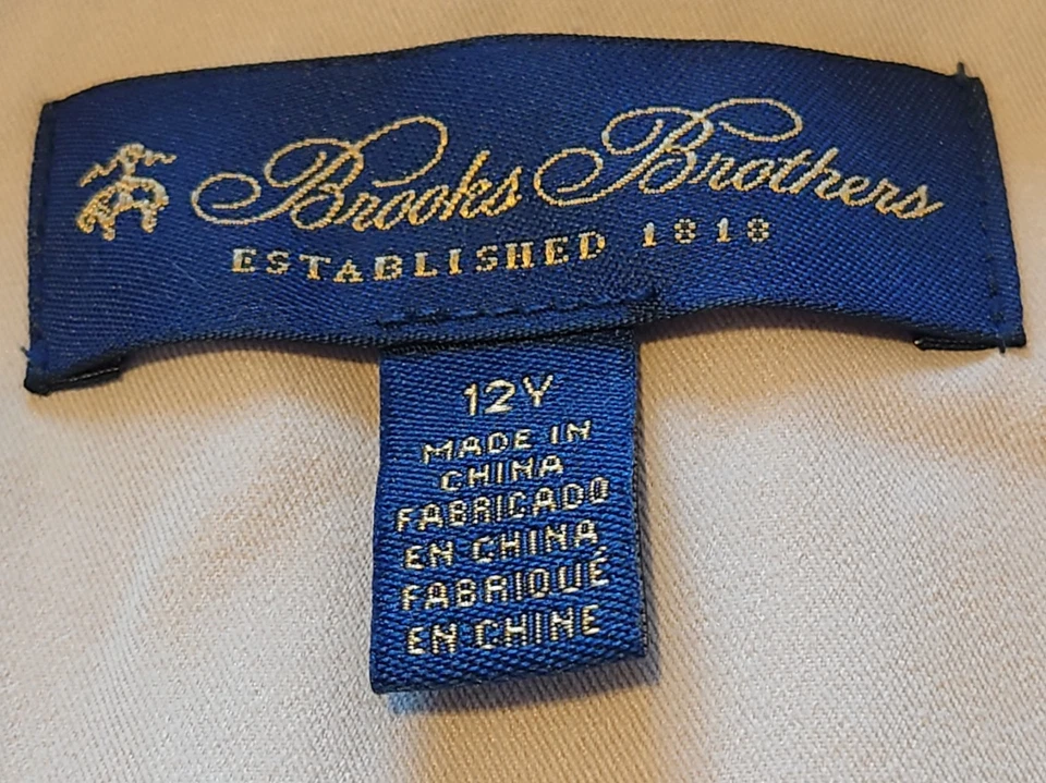 BROOKS BROTHERS Girls Hooded Dress Coat Size 12 - Изображение 3 из 4