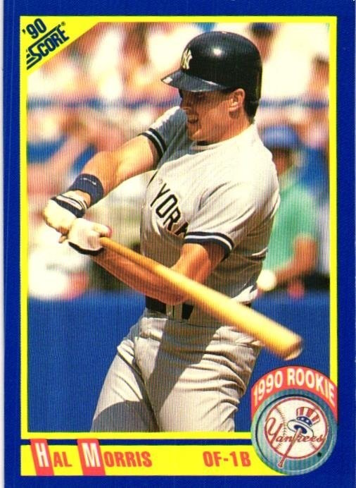 1990 Score - Hal Morris #602