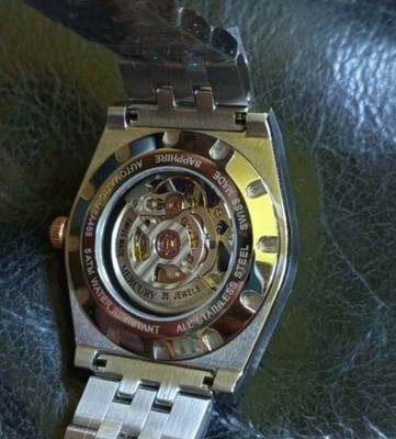 Automatik Uhr MERCURY Skeleton MEA488SK-SR-3, Swiss made