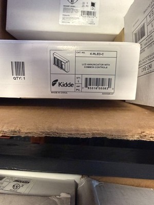 Kidde K-RLCD-C LCD Text Annunciator with Common Controls