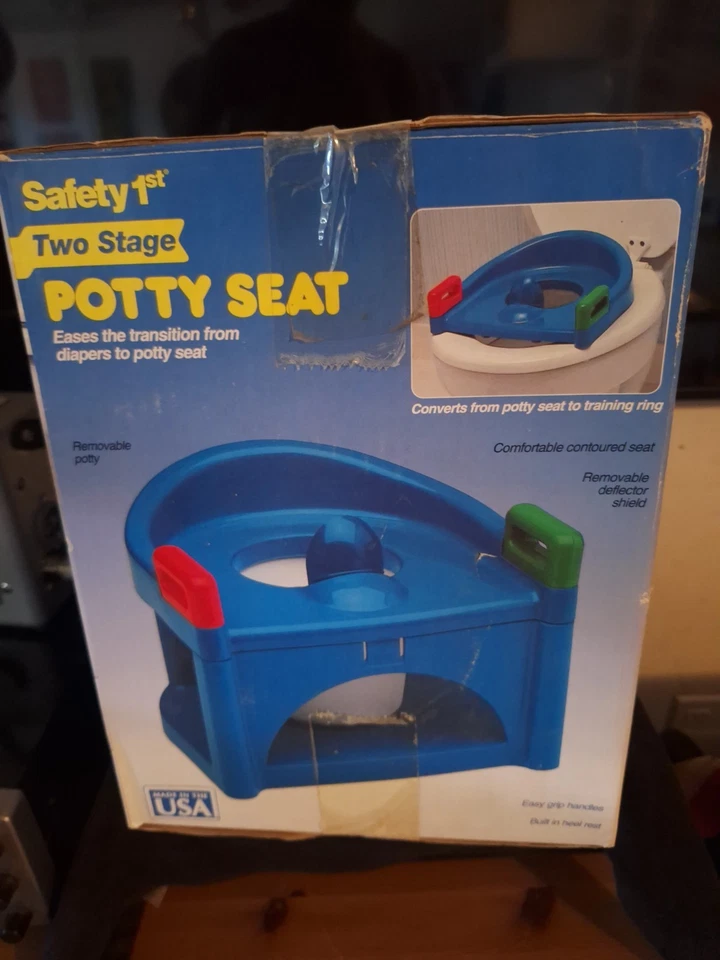 Vintage 1993 2 Stage Potty Seat by Safety First Inc. Potty Training Kit MiUSA - Image 4 of 4
