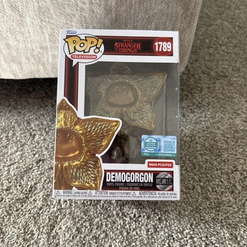 Funko POP! Stranger Things Gold Demogorgon • Limited Edition Collectible • NEW