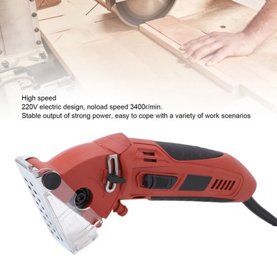 Mini Circular Saw Machine 3400 RMP Tragbarer 400 -W -Mini Electric Circular Saw