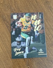 Trey Lance 2021 Luminance Dynamic Rookie DR-3 Bison 49ers Cowboys Chargers RC