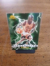 1996 Skybox Michael Jordan Electified #278 Chicago Bulls HOF Card.