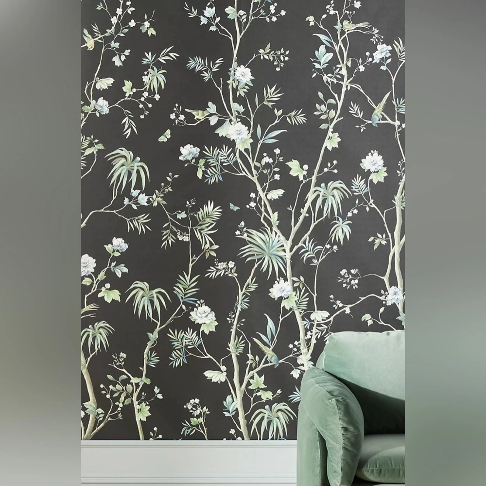 Anthropologie Tropical Chinoiserie Wall Mural - Thumbnail 3