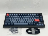Keychron V1 Max Swappable RGB Backlight Wireless Keyboard - Banana Switches