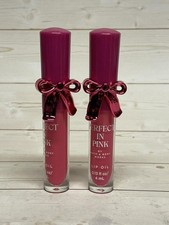 Bath & Body Works Perfect in Pink Lip Oil x2