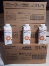 nestle isosource 1.5 cal unflavored expiration date of Feb.2026 can deliver