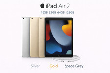 Apple iPad Air 2 - 16GB 32GB 64GB 128GB Wi-Fi 9.7" -Condizione Grado A+ +1 Anno WTY