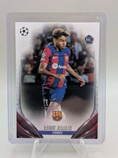 LAMINE YAMAL 2023-24 Topps UEFA Club Competitions #64 RC Barcelona ROOKIE 