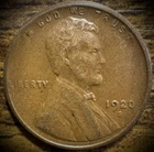 1920-S Lincoln Wheat Penny Cent