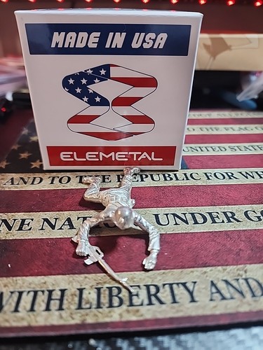 CRAWLER ARMY MAN 1 oz .999 fine silver statue