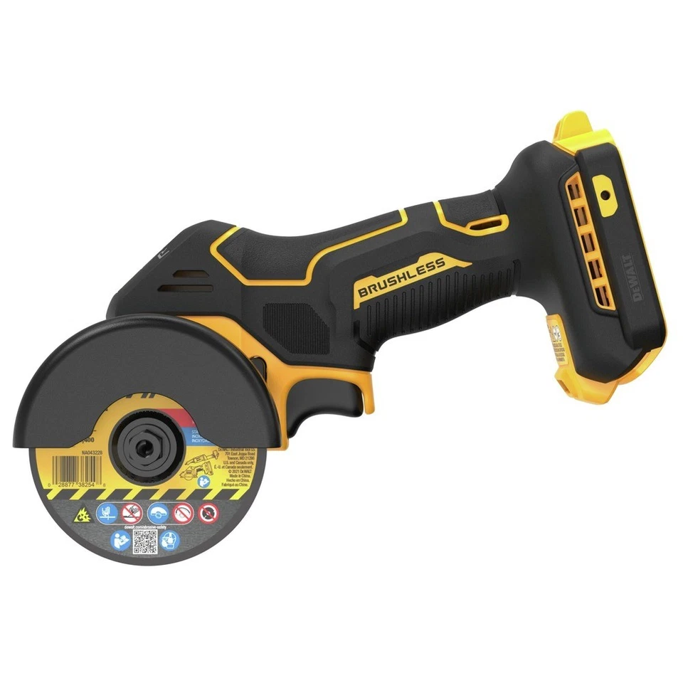 Herramienta de corte DEWALT DCS438BR 20V MAX XR BL 3" (solo herramienta) certificada restaurada Foto 3 de 4