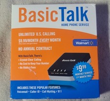 BasicTalk HT701 Home Phone Service VoIP