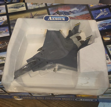 Franklin Mint Precision Models Armour Diecast Military Airplane, Gray, Boxed