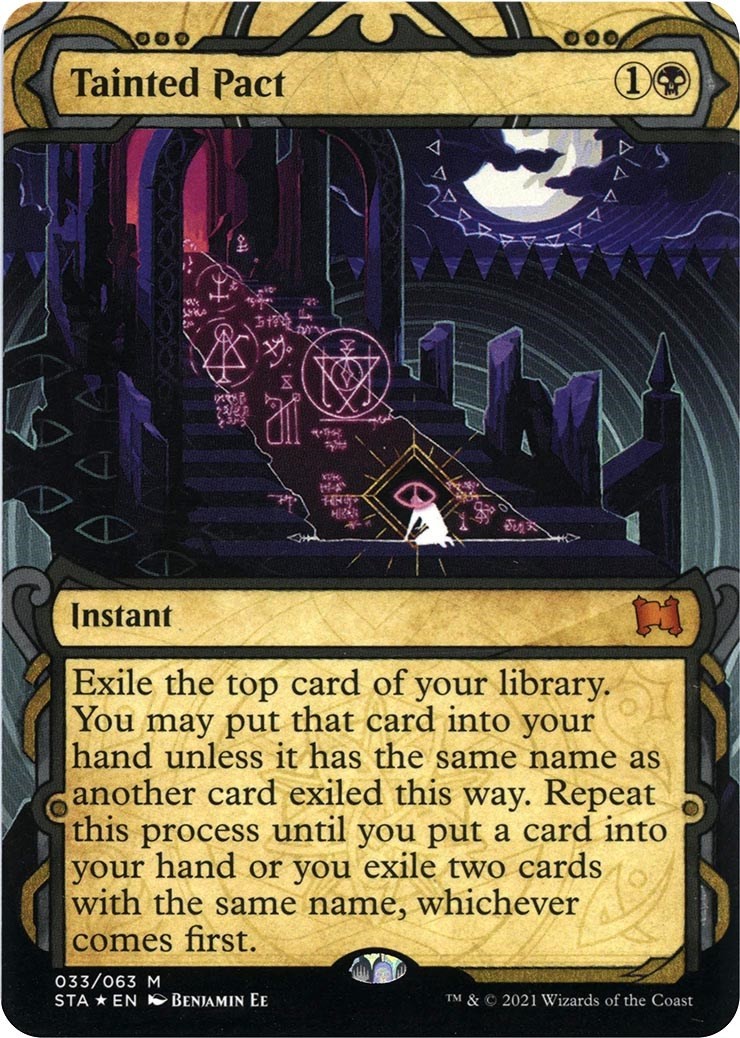 Tainted Pact (Foil Etched) #33 *Foil* (NM) Strixhaven: Mystical Archive (STA)...