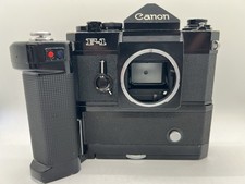 Canon F-1 2nd Style With Motor Drive In Clean Condition