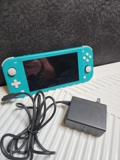 Nintendo Switch Lite Handheld Game Console, Blue, HDH-001 W/ Charger 