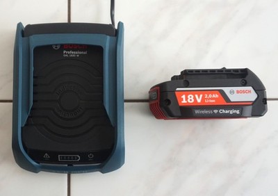 BOSCH   WIRELESS STARTERSET   GAL 1830 W + AKKU GBA 18 V 2.0 Ah MW-B   NEUWERTIG