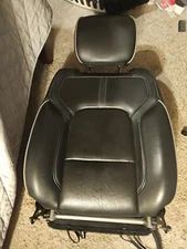 2019 DODGE RAM LIMITED FRONT DRIVER UPPER SEAT ASSEMBLY, COMPLETE.
