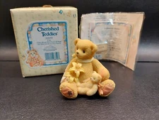 1997 Cherished Teddies 202959 Lily Bear Figurine