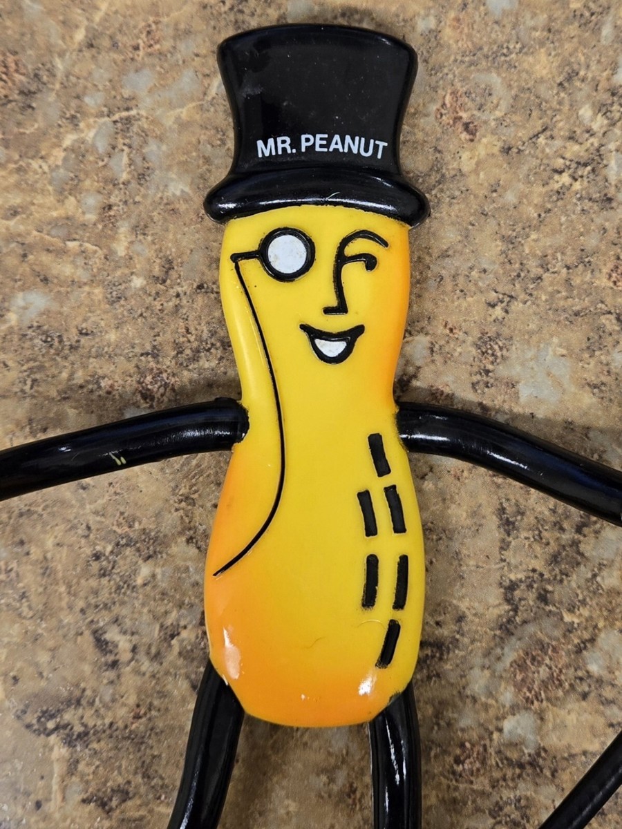 Vintage 1991 BENDABLE Planters Peanuts 6