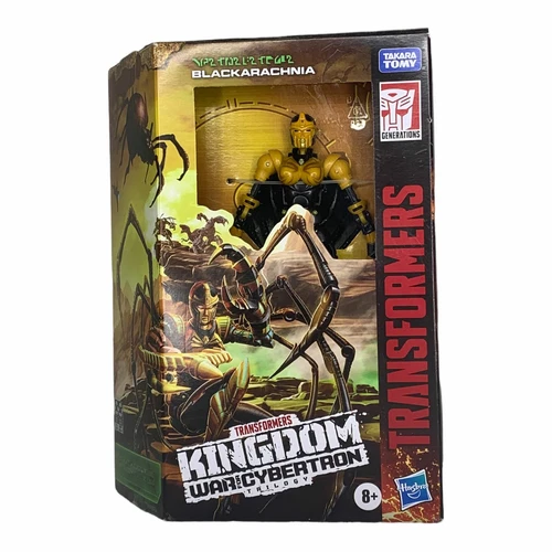 Transformers War For Cybertron Kingdom Deluxe Blackarachnia WFC-K5 New Sealed