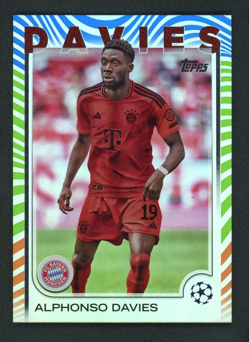 2025 ALPHONSO DAVIES 02/36 TOPPS UEFA CHAMPIONS LEAGUE | eBay