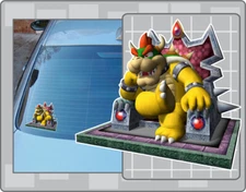 BOWSER on Throne from Super Mario Bros. Vinyl Decal #8 Car Truck Laptop Sticker