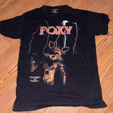 Five Nights at Freddy's 90s t-shirt Foxy Graphic tee Classic style tee NH18529