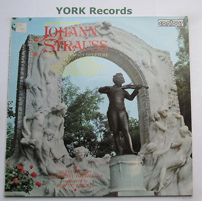 2870 121 - JOHANN STRAUSS - Waltzes & Polkas FRICSAY Berlin RSO - Ex LP Record