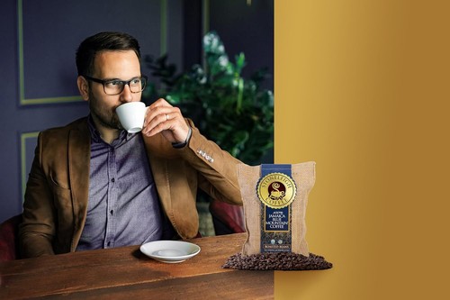Granos tostados de café Stoneleigh grado A Jamaica Blue Mountain 16 oz PACK DE 5 - Imagen 3 de 8