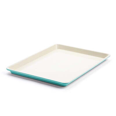GreenLife Ceramic Nonstick 18'' x 13'' Cookie Sheet | Turquoise