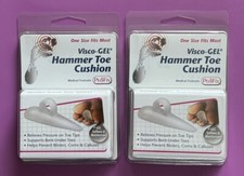 PEDIFIX Visco-GEL Hammer Toe Cushion Crest Support Claw Mallet Toe Pain P53-U