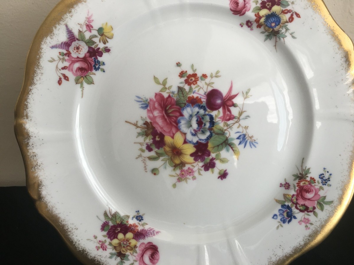 Vtg HAMMERSLEY LADY PATRICIA SIGNED F. HOWARD SALAD PLATE 7