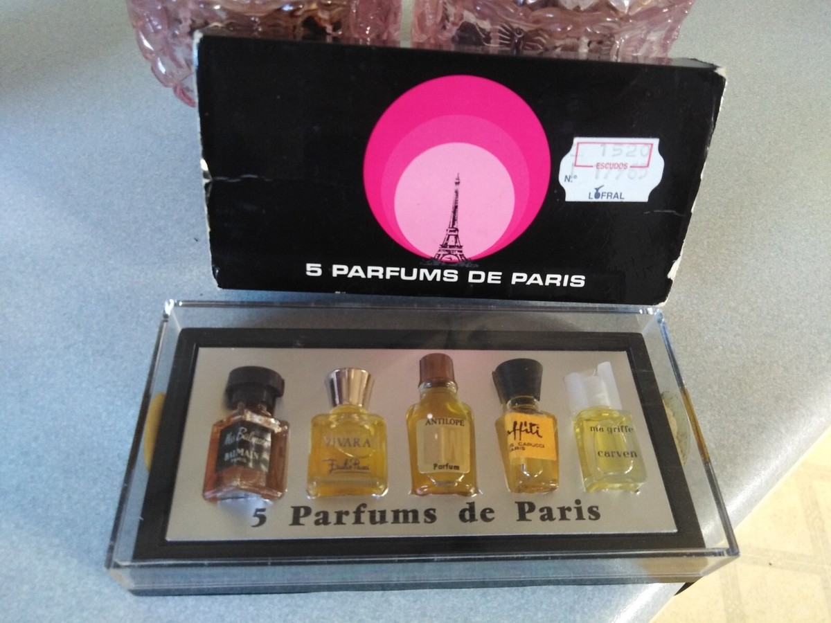 Vintage Rare 5 Parfums de Paris Gift Set. New . Boxed | eBay UK