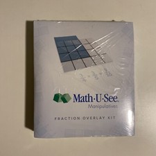 Math U See Manipulatives Fraction Overlay Kit...
