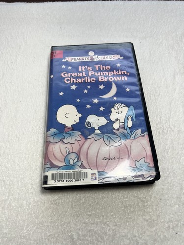 Peanuts Classic - It's The Great Pumpkin, Charlie Brown - VHS Clamshell Case