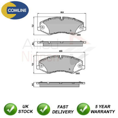 Brake Pads Set Front Allied Nippon Fits Land Rover Discovery Range Sport #2